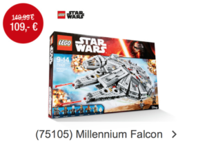 Lego 75105 Millenium Falcon